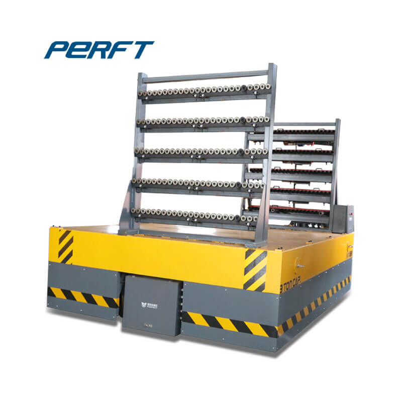 Warehouse Use Trackless Flatbed Remote Control Material 